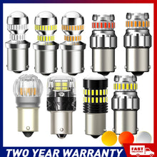 Load image into Gallery viewer, 2X AUXITO BA15S 1156 P21W REVERSE BACK UP LED TURN SIGNAL BULB GLOBE WHITE NEWA