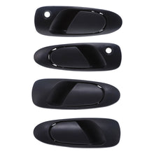 Load image into Gallery viewer, 4pc FRONT&amp; REAR LH + RH Door Handle Outer Black for Honda Civic EG EH 91-95