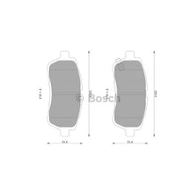Load image into Gallery viewer, Bosch Blue Line Brake Pad Set Front DB1941BL