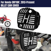 Load image into Gallery viewer, Anodized Black CNC Billet Aluminum Cam Cover For Honda CRF CRF110 2013-2023 ST