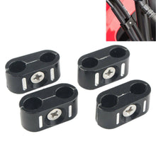 Load image into Gallery viewer, 4x Brake Throttle Cable Wire line Clips Holder Clamp Fit for Harley 1984-UP ST