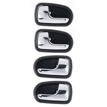 Load image into Gallery viewer, 4pc Front Rear Left &amp; Right Inner Door Handle Chrome For Ford Courier Laser 323