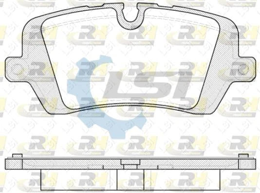 Rear Brake Pads + Sensor and Disc Rotors for Range Rover Sport 3.0L 09-16