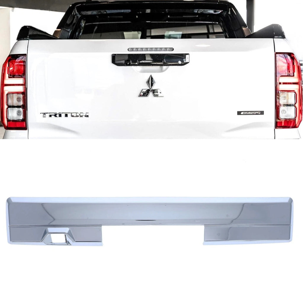 Chrome Tailgate Handle Bezel Trim for Mitsubishi Triton L200 MR 2018-On
