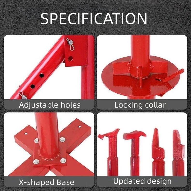 Tyre Changer Tire Changer Bead Breaker Car Van Motorcycle Manual Tool 4"-21" AU