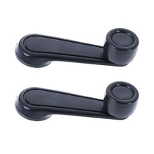 Load image into Gallery viewer, 2pcs Black FRONT LH+RH Window Crank Handle for Toyota Landcruiser 69-07/Hino