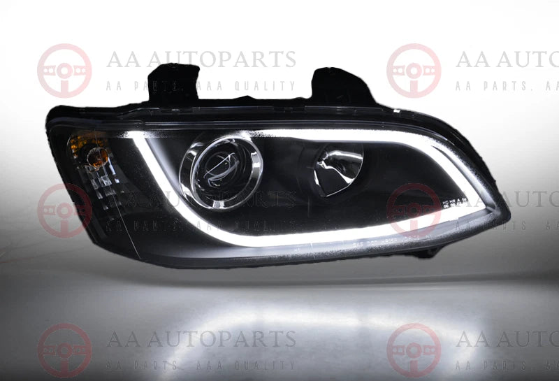 Holden VE Commodore Series 2 HSV HeadLights LED DRL Projector Pair
