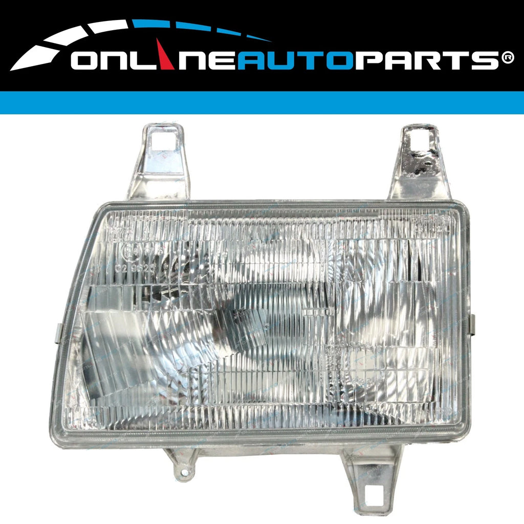 LH+RH HeadLights Pair for Mazda Bravo UF B2500/B2600 Ford Courier PD Ute 96-99