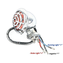 Load image into Gallery viewer, LED Motorcycle Rear Stop Brake Tail Light For Harley Cafe Racer Bobber Chopper S