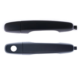 2pc Front Left & Right Outer Door Handle Black For Holden Commodore VE Statesman
