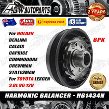 Load image into Gallery viewer, Harmonic Balancer HB1434N OEM Quality 6PK For TOYOTA LEXCEN HOLDEN CALAIS 3.8L