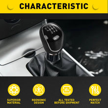 Load image into Gallery viewer, 2x Suitable For Ford Ranger Mazda BT50 Pro Leather Gear Knob Shifter 6 Speed
