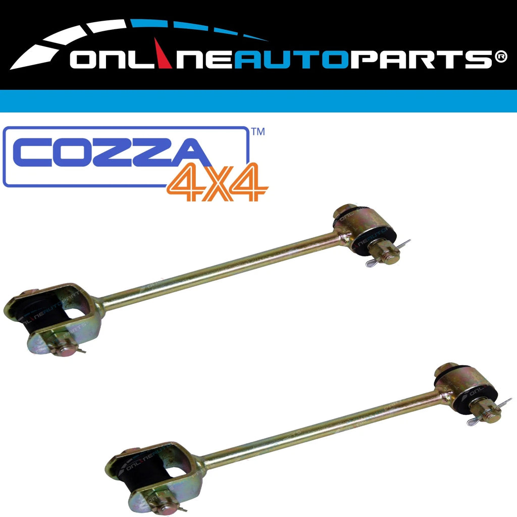 2 Rear Stabiliser Sway Bar Link Pins + Bush for Landcruiser HJ45 FJ45 HJ47 LWB