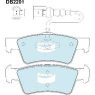 Bendix EURO Brake Pad Set Rear DB2201 EURO+