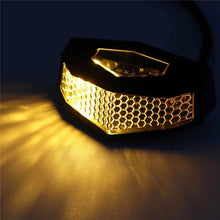 Load image into Gallery viewer, Universal Motorcycle LED Tail Light Turn Signal Rear Brake Stop Indicator Lamp S