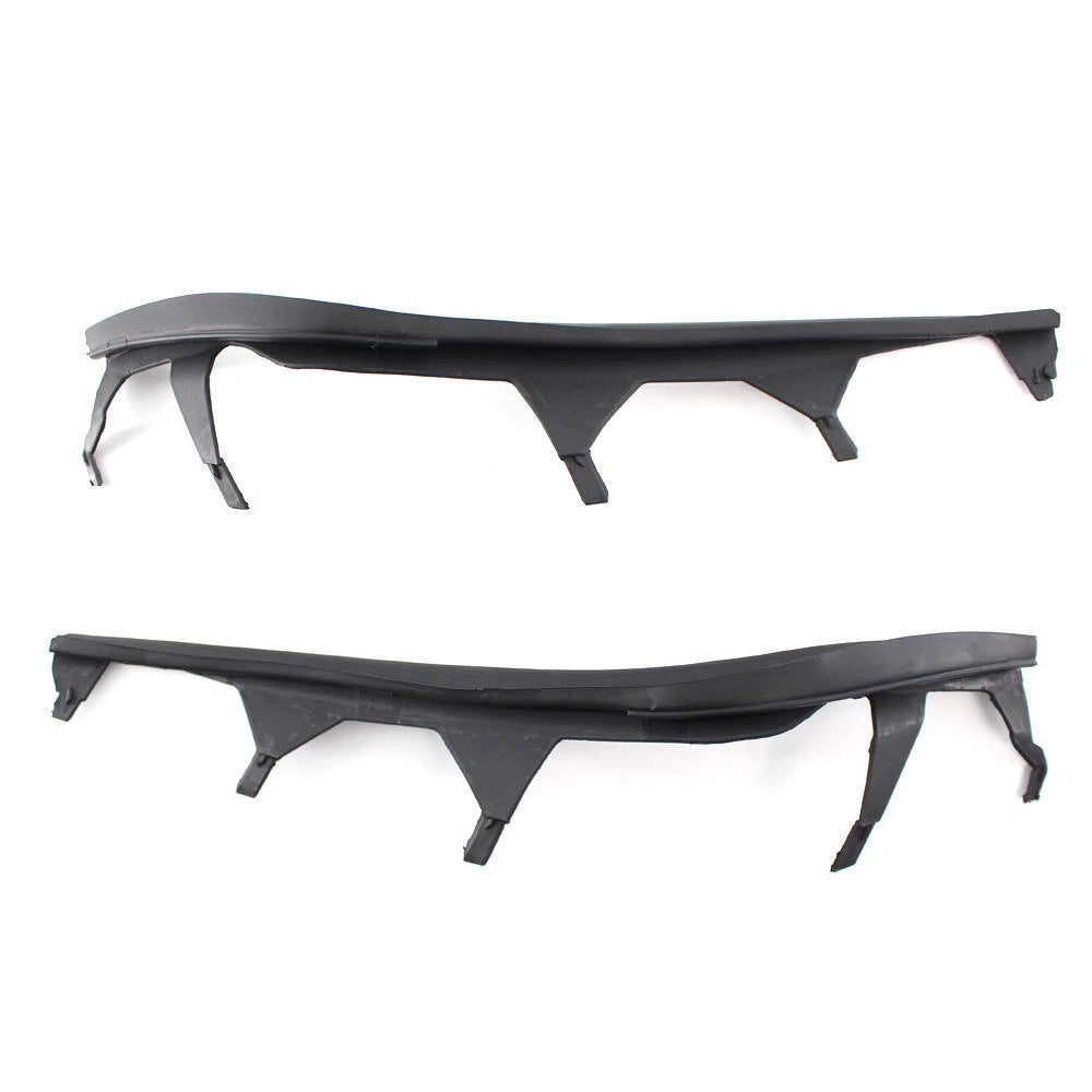 LH+RH Headlight Cover Strip Trim Fit BMW 3 Series E46 325i 330i 4 Door 2002-2005