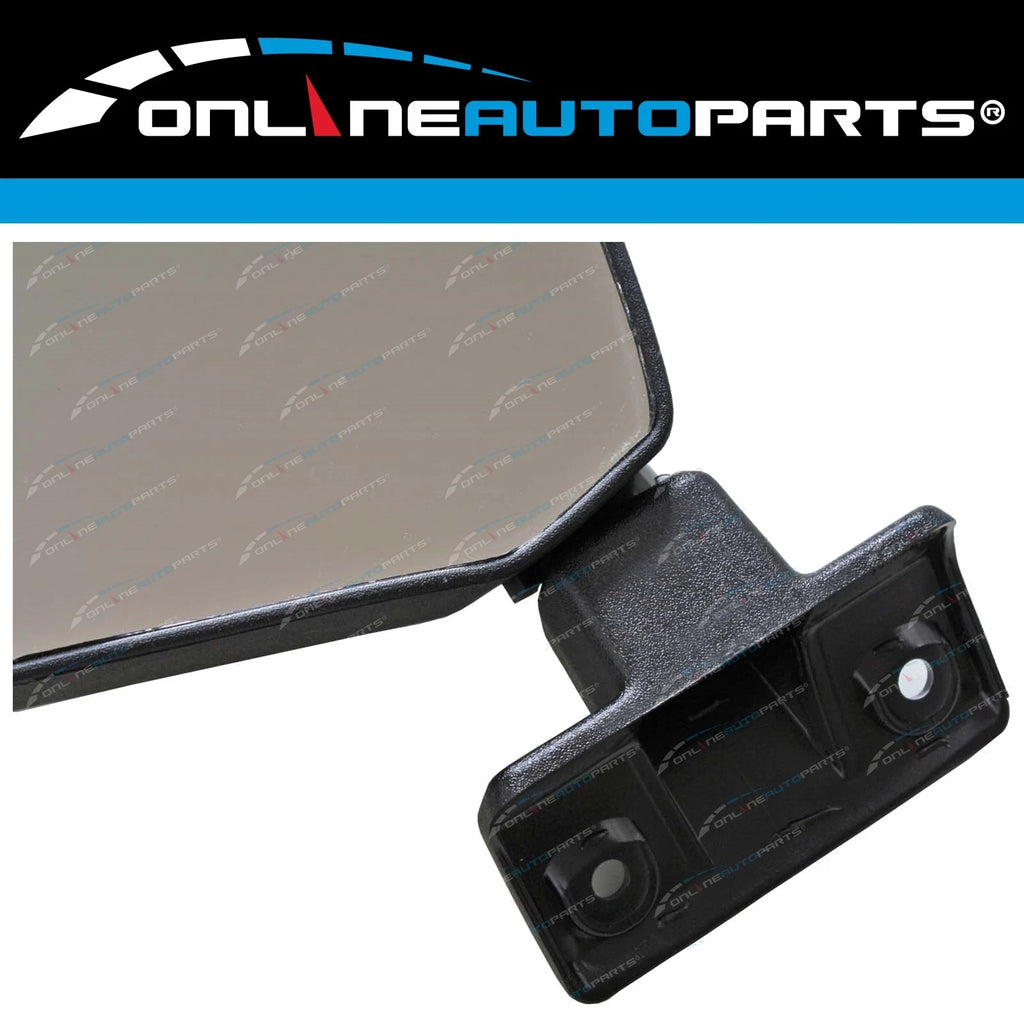 LH+RH Black Door Mirrors Pair for Toyota Landcruiser Bundera LJ70 RJ70 1985-92