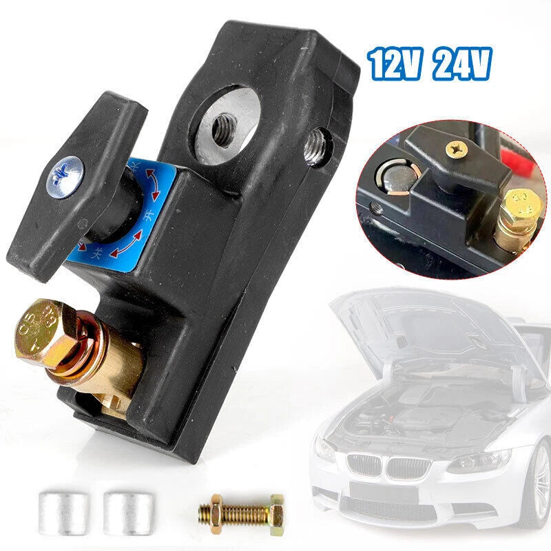 12V 24V Disconnect Battery Isolator Cut Off Kill Switch Anti-leakage Car Boat RV
