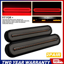 Load image into Gallery viewer, Sequential LED 3rd Brake Light Strip Car Rear Window High Mount Red Stop Lamp