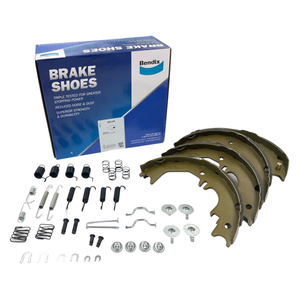 Hand Park Brake Shoe Kit for Toyota Landcruiser HZJ78 HZJ79 VDJ76 VDJ78 VDJ79, T