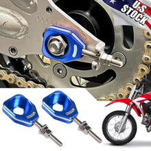 Load image into Gallery viewer, Blue Motorcycle Rear Chain Adjuster Tensioner For HONADA All CRF110 2013-2023 ST