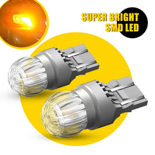 Load image into Gallery viewer, AUXITO 2X 7440 T20 7443 AU Canbus LED Free Amber Lights Reverse bulb 1800LM AU