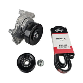 Drive Belt, Tensioner & Pulley Kit For Toyota Landcruiser Lexus LX470 UZJ100