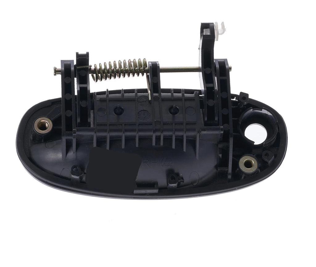 Front Right Outer Door Handle Black for Holden Barina TK 2005 - 2011 Sedan Hatch