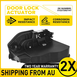 2X Door Lock Actuator Rear Left for BMW E60 E81 E82 E87 E90 E91 F10 1 3 5 Series