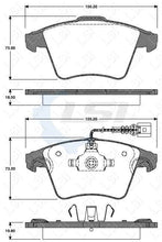 Load image into Gallery viewer, Front Heavy Duty Brake Pads and Disc Rotors for Volkswagen Transporter T5 03-16