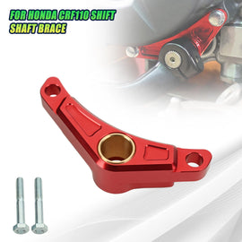 CNC Billet Aluminum Shift Shaft Brace Shifter Support FOR Honda CRF110F 2013-UP