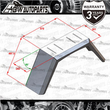 Load image into Gallery viewer, Pair Of Quality Steel 4x4 4WD Wheel Arch Mud Guard 3mm Thick Flat Plate