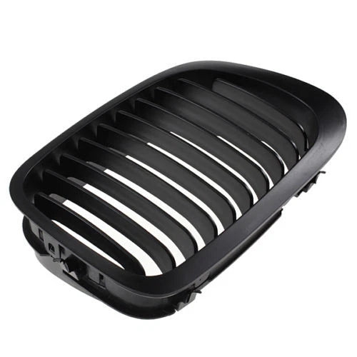 Matte Black Front Kidney Grille Grills For BMW E46 2 Door 99-03 M3 2000-2006 ST