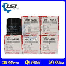 Load image into Gallery viewer, Toyota Genuine Oil Filter 90915-YZZN2 x5 Aus ref: z386 90915-YZZE1