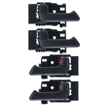 Load image into Gallery viewer, 4pc Front Rear Left &amp; Right Inner Door Handle Black for Holden Rodeo RA 03 -08