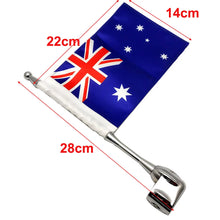 Load image into Gallery viewer, For Honda Goldwing GL1800 Motorcycle Rear Pole AU Australia Flag 2001-2011 ST