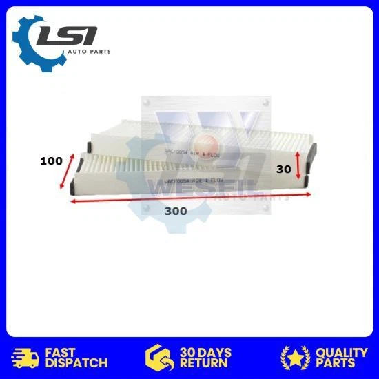 1 x Wesfil Cabin Filter WACF0054