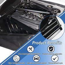 Load image into Gallery viewer, Black Engine Bay Panel Cover for Corvette C8 Stingray Coupe,C8.R Z51 2020-2024 S