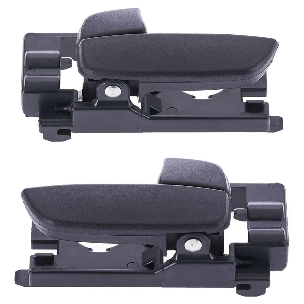 Set of 2 Front Left & Right Black Inner Door Handle for Hyundai Accent MC 05-09