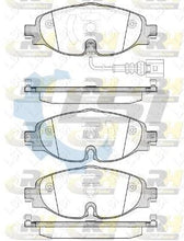 Load image into Gallery viewer, Front European Brake Pads and 288mm Disc Rotors set for VW Golf VII 12-16
