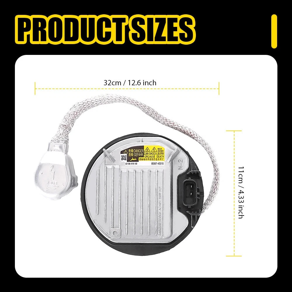 Xenon HID Headlight Ballast 85967-45010 For Lexus RX350 2012-2014 85967-08020