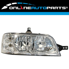 RH Clear/Chrome Halogen HeadLight RH for Fiat Ducato Gen 2 2002~2007 Right RHS