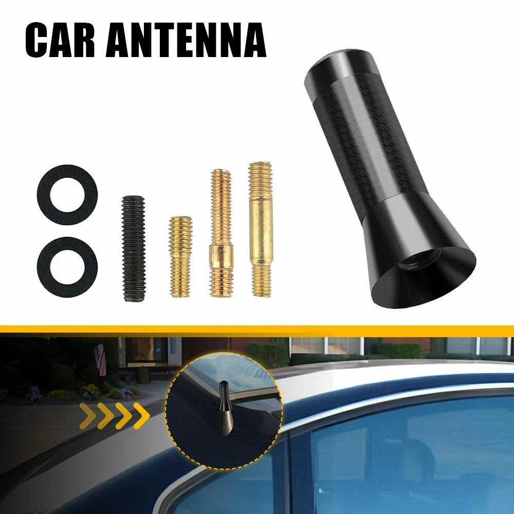 Universal 1.4" Car Radio Waterproof Aerial Rubber Arial Antenna ATV UTV