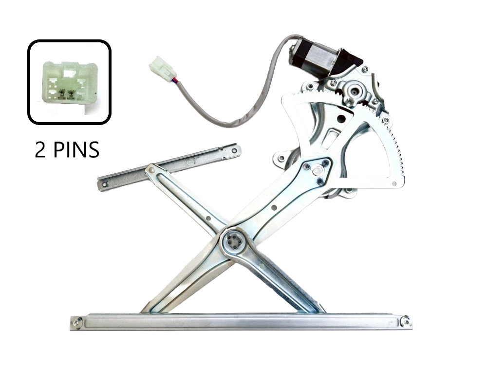Front Right Window Regulator W/ Motor 2 Pins for Toyota Corolla ZZE122 2000-2007