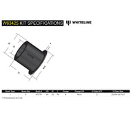 Whiteline W63425 Control Arm Upper Rear Bushing