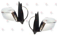 Load image into Gallery viewer, *NEW* DOOR MIRROR (ELECTRIC CHROME) for NISSAN NAVARA D40 5/2005 - 2015 PAIR
