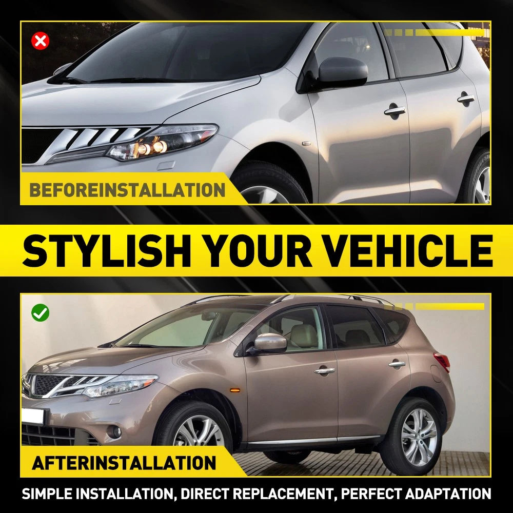 4x Flowing LED Side Lights Indicator Repeater For Nissan Bluebird Sunny