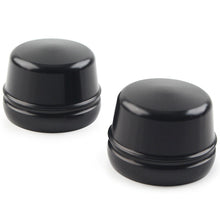 Load image into Gallery viewer, Front Axle Cap Nut Covers Fit For Harley Softail Dyna Touring Street Glide Black