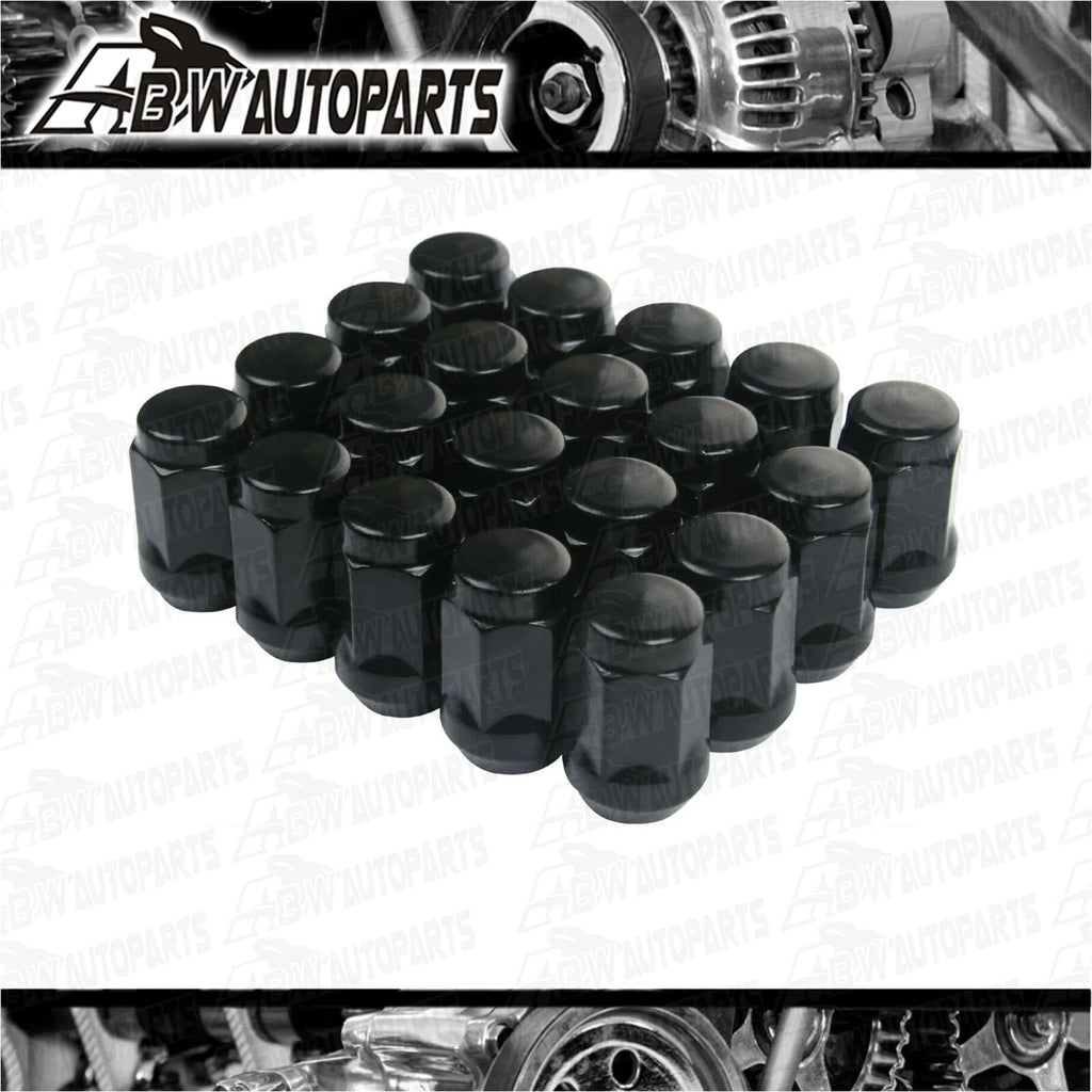 20 x 12x1.5 Black Wheel Nuts for Holden Commodore VL VN VR VS VT VX VY VZ