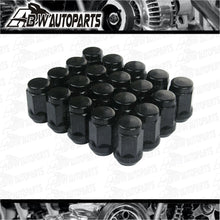 Load image into Gallery viewer, 20 x 12x1.5 Black Wheel Nuts for Holden Commodore VL VN VR VS VT VX VY VZ